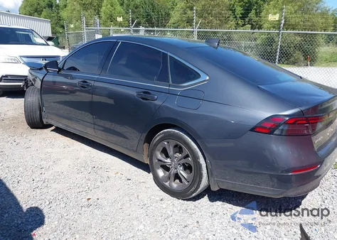 2023 Honda Accord Ex z USA, uszkodzony, nr VIN 1HGCY1F37PA001777